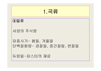 곡류와과일의 종류및 특성-7