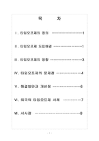 [타임오프제] 타임오프제 시행에 관한 문제점과 해결방안-2