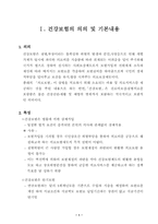 [사회복지법제론] 국민건강보험-2