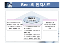 인지행동모델(이론, 치료모델, 사례적용,개입및문제해결) 파워포인트 PPT-13