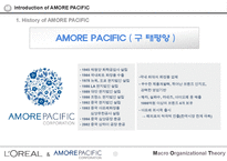로레알과아모레퍼시픽의조직구조비교-18