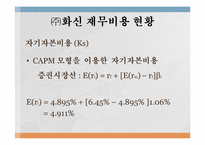 [재무관리론] 재무비용의 이해와 사례-11