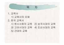 [교육학개론] 교육 역사의 기초-2