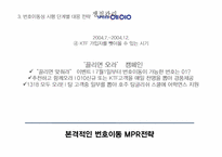 번호이동성제도 시행에 따른 SK텔레콤의 MPR제도-10