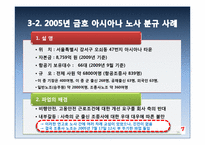 [노사관계론] 금호아시아나 노사 분규 사례-16