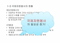 [자원봉사론] 국제자원봉사의 문제점과 개선방안-13