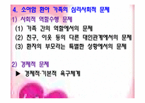 의료사회사업) 소아암발생현황(09년),환아(환자)와 가족의 심리사회적문제와 사회복지사의 역할 파워포인트 PPT-12