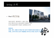 [음악경영] 다양한 공연기획(kring을 중심으로)-7