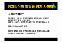 [정치분석론] 청소년의 정치의식-7