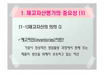 [회계학] 재고자산, 당좌자산-3