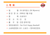 SK 와이번스 마케팅 성공전략-5