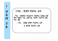 [교육심리학] 제12장 지능과 특수아 지도-3