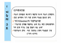 [교육심리학] 제12장 지능과 특수아 지도-13