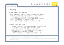[광고조사] 현대카드의 신용카드 시장 내 브랜드 이미지 강화와 점유율 확대를 위한 광고 전략 수립 정량조사 보고서-5
