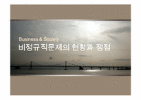 비정규직문제의 현황과 쟁점-1
