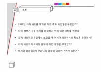 [국제경영] 타이바트의붕괴에 따른 아시아 금융위기와 대처방안-20