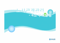 [노사관계] 우리은행을 중심으로 바라 본 노사관계 관리-1