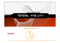 [경영학원론] TOYOTA(도요타)의 글로벌 전략-1