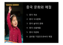 중국에서의 성공을 위한 중국문화와 예절-2