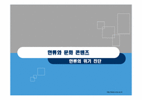 [한류와문화콘텐츠] 한류와 위기진단에 관한 고찰-1