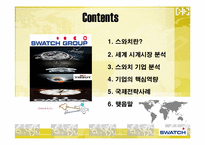 SWATCH GROUP의 글로벌경영-2