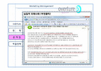 [마케팅관리론] 오버추어 광고 OVERTURE 마케팅 전략 제시-18