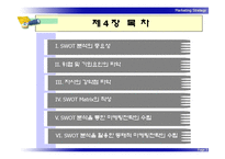 SWOT 분석에 의한 전략 수립-3