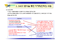 SWOT 분석에 의한 전략 수립-15