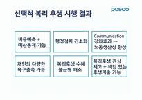 [인적자원관리] 선택적 복리후생 -포스코-13