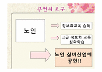 [사회복지] 노인 정보화-15