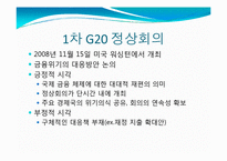 [국제정치의이해] G20 정상회의 분석-9