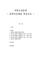 서양고전문명 : 포에니전쟁을 중심으로-1