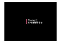 [조직설계] 제16장 조직의 쇠퇴와 변신-12