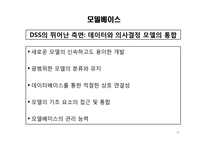 [기술경영] 의사결정지원시스템(DSS, Decision support systems)-16