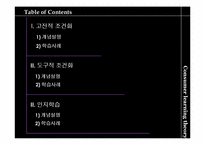 소비자 학습이론과 사례-2