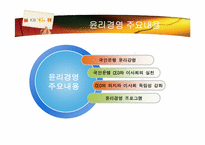 [경영윤리] 국민은행 윤리경영-8