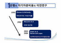 [국제금융] 글로벌 은행의 자기자본 비용 -1990~2009년의 CAPM 분석-5