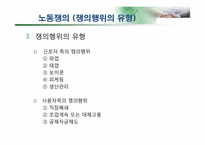 [노사관계] 노동 쟁의 및 조정제도, 산업재해-6