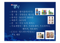 펩시 경영분석 레포트-4