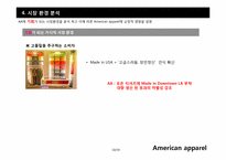 [마케팅전략] 의류 산업계의 샛별, 아메리칸 어패럴(American apparel) 의 급 부상 전략-10