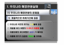 [해양관광학] 해양관광 관련 법, 제도적 차원에서 접근-3