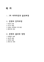 제 1차 세계대전-2