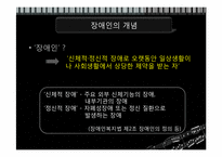 장애인 문제와 복지대책-4