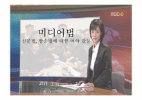 미디어법 -신문법, 방송법에 대한 여야 갈등-1