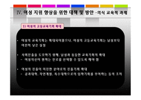 한국 여성 지위 향상을 도모할 수 있는 방안-14