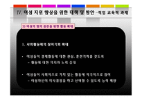 한국 여성 지위 향상을 도모할 수 있는 방안-19