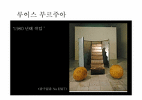 [현대미술] 루이스 부르주아-14