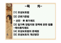 모성보호법 레포트-2