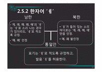[국어정서법] 남북한 맞춤법의 비교와 통합 맞춤법에 대한 구상-17