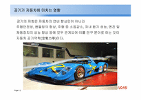 [기체역학]자동차 외부에서의 공기역학-2